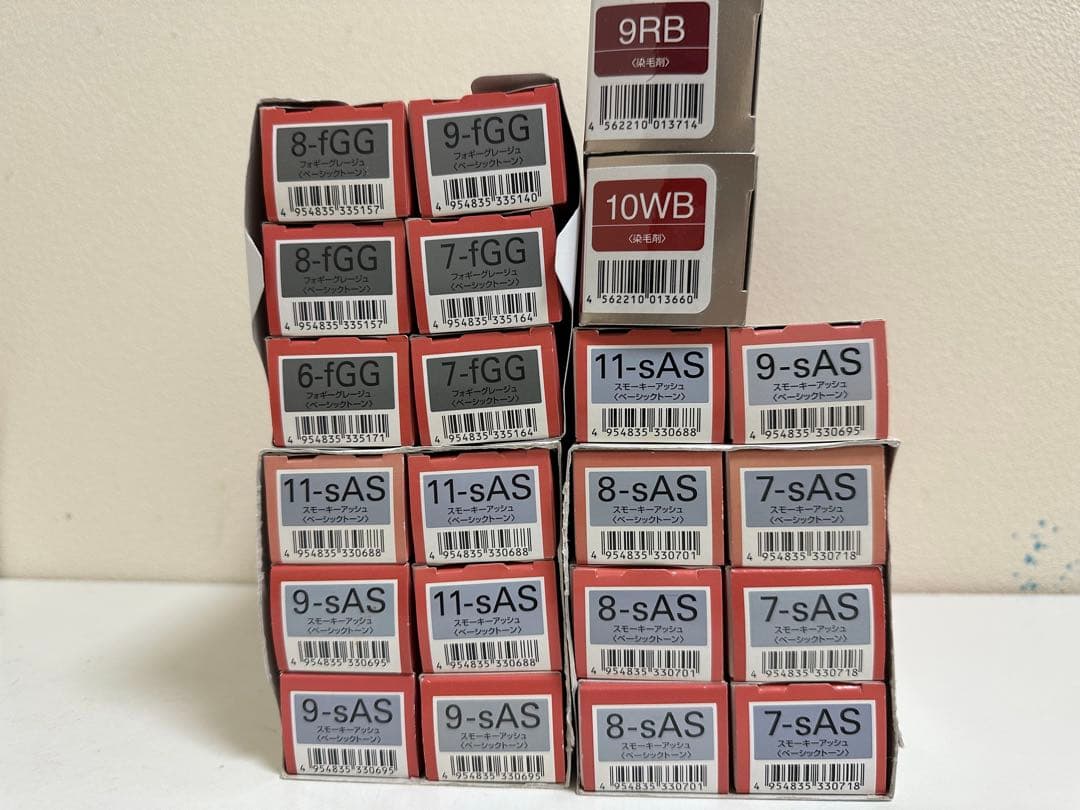 ミルボン　オルディーブ　125本セット　　フィヨーレ赤系2本サービス