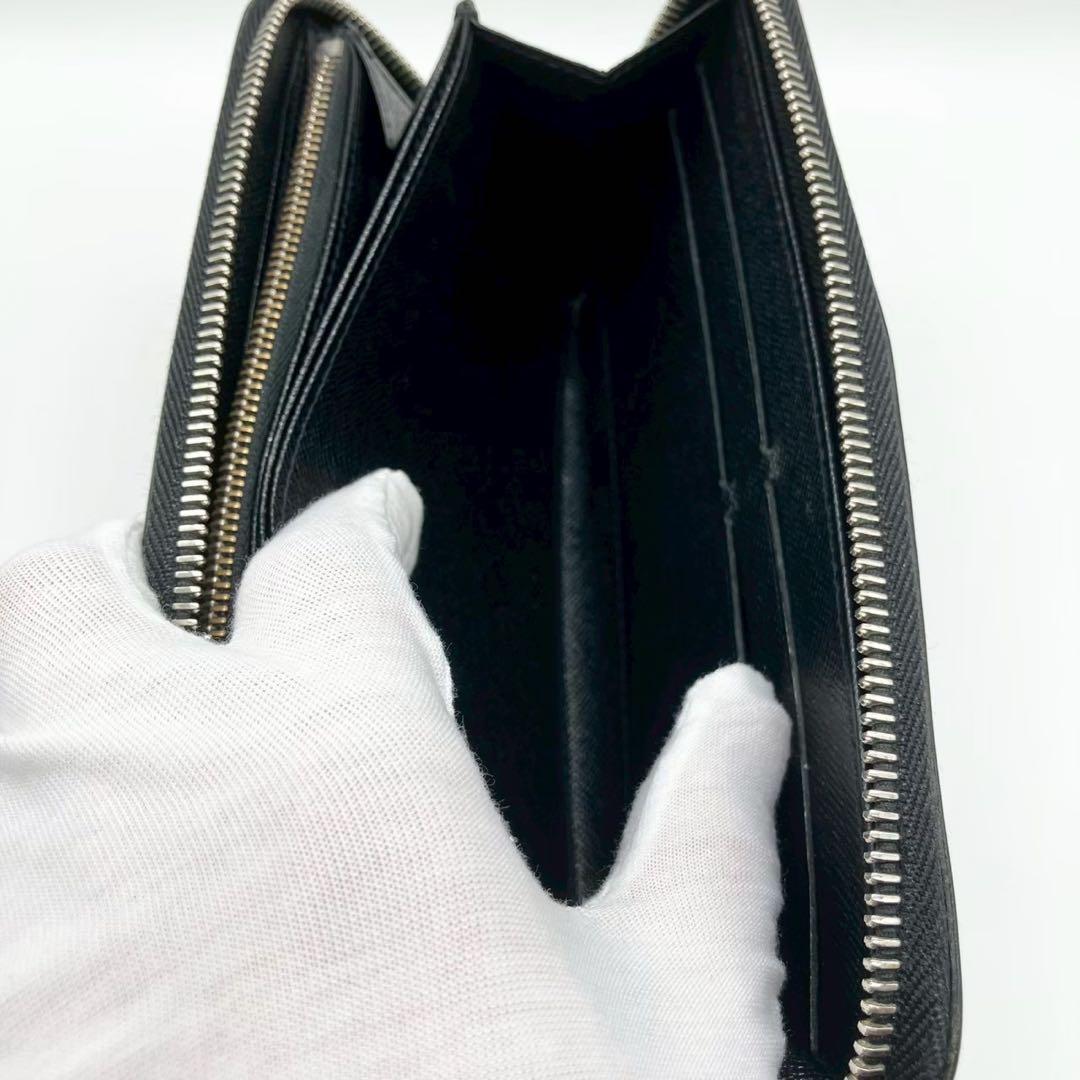 【値段交渉可能】ジッピー・ウォレット エピ ノワールブラック