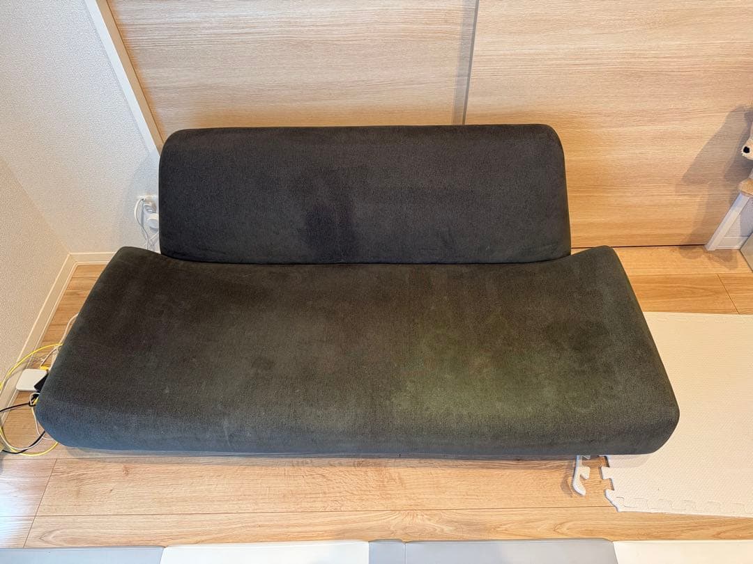 【送料無料】IDÉE AOソファ アーオ 2人掛け チャコール系 シンプルモダン