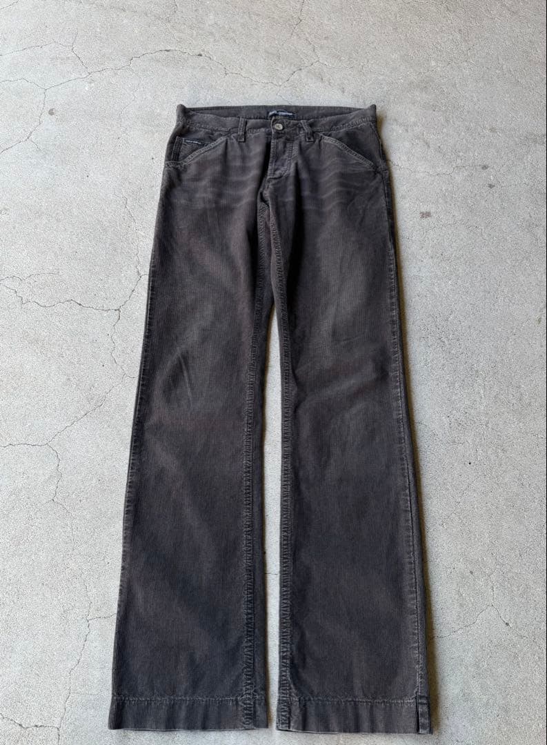 パンツ DOLCE&GABBANA 03AW Corduroy Trousers
