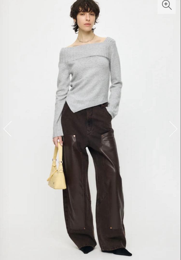 MOUSSY マウジー　ASYMMETRY トップス　アシメトリートップス