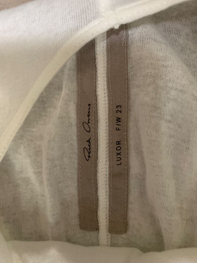 Rick Owens LUXOR FW 23 タンクトップ Sサイズ MILK