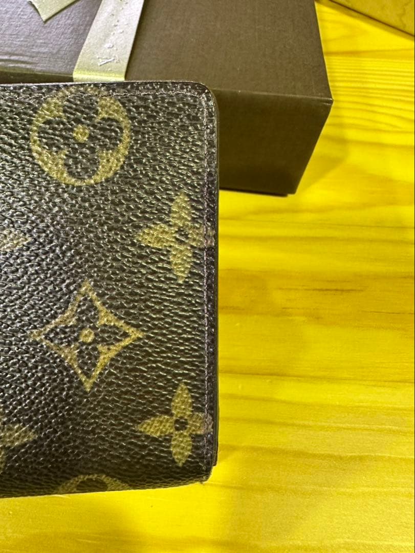 g1407 ルイヴィトン モノグラム がま口 折り財布