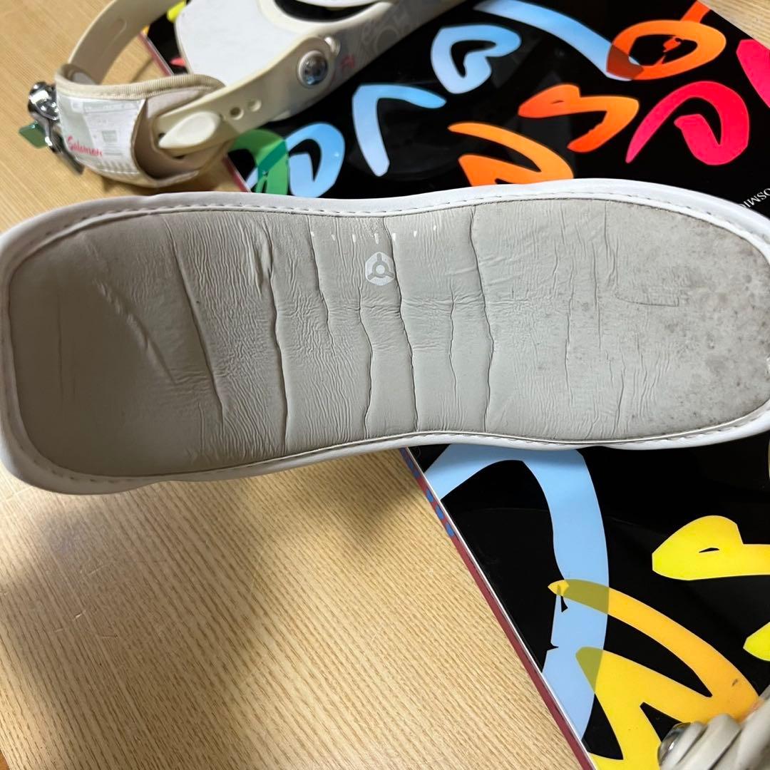 コズミックサーフ　サロモン　初心者オススメ　レディース　スノーボード　3点セット