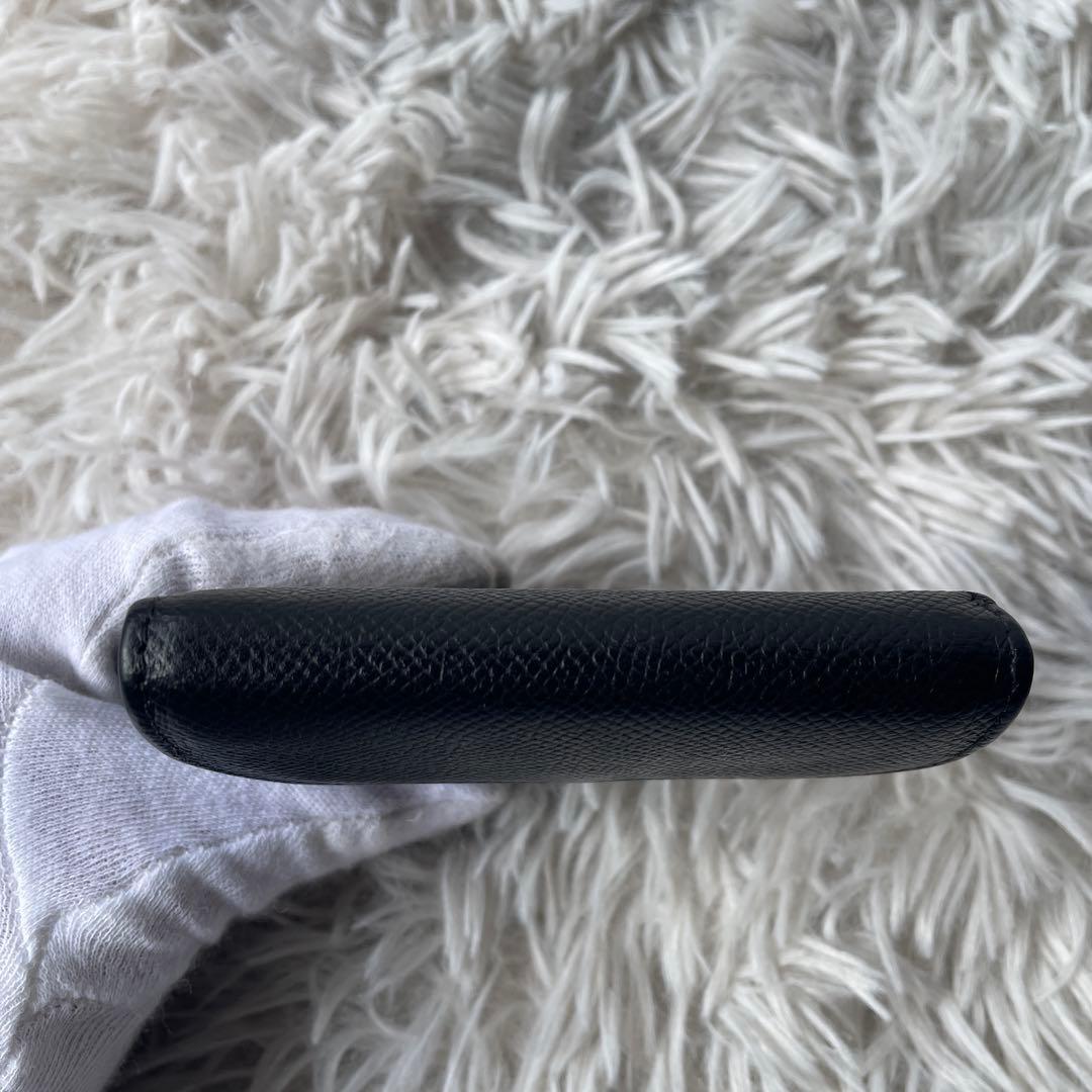 【美品】ホワイトハウスコックス 三つ折り 財布 ブラック