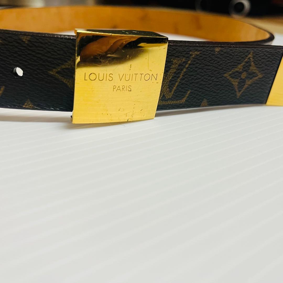 【美品】ルイヴィトン　ベルト　モノグラム LB0054