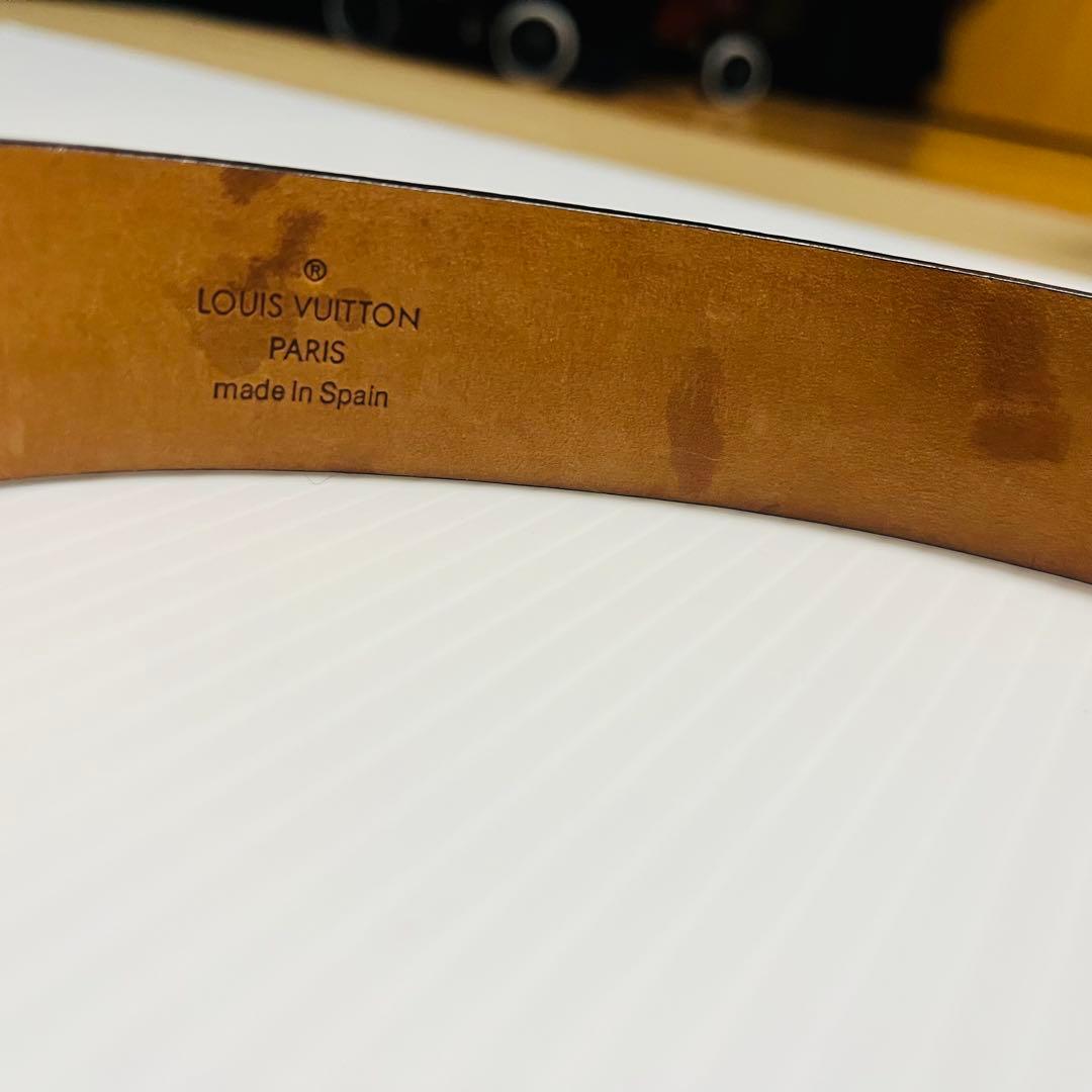 【美品】ルイヴィトン　ベルト　モノグラム LB0054