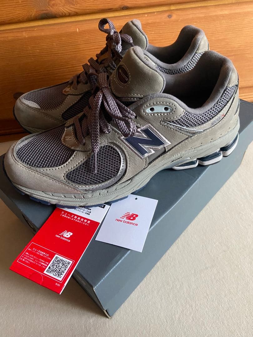 美品　NewBalance ML2002RA グレー ヌバック 26cm