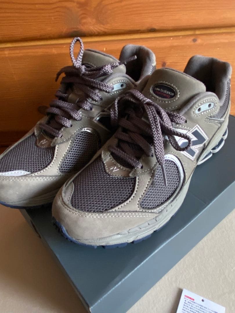 美品　NewBalance ML2002RA グレー ヌバック 26cm