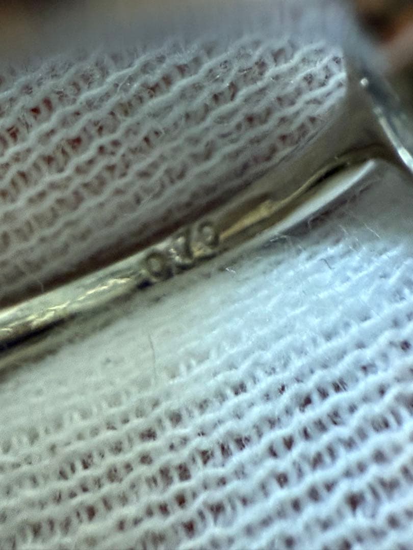 限界突破超特価❣️PTコ-ンフラワーブルーサファイアダイア入りリング 2ctup