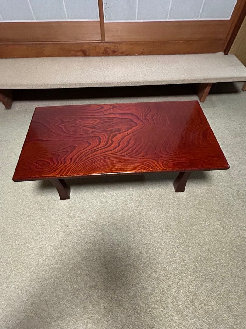 文机ダークブラウン 光沢仕上げ折りたたみ式