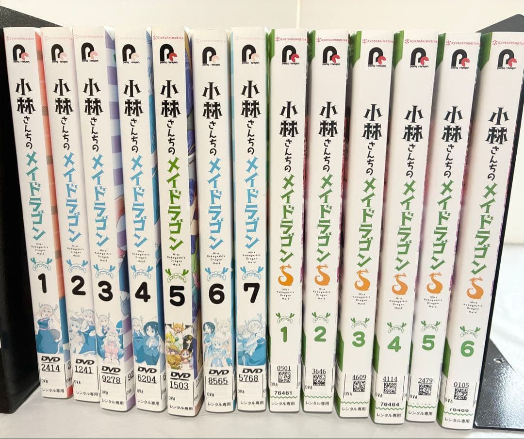 DVD 小林さんちのメイドラゴン　全7巻　S 全6巻　レンタルアップ