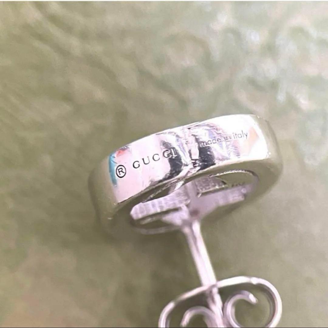 【極美品】グッチ　インターロッキングGGピアス片耳 メンズ/レディース