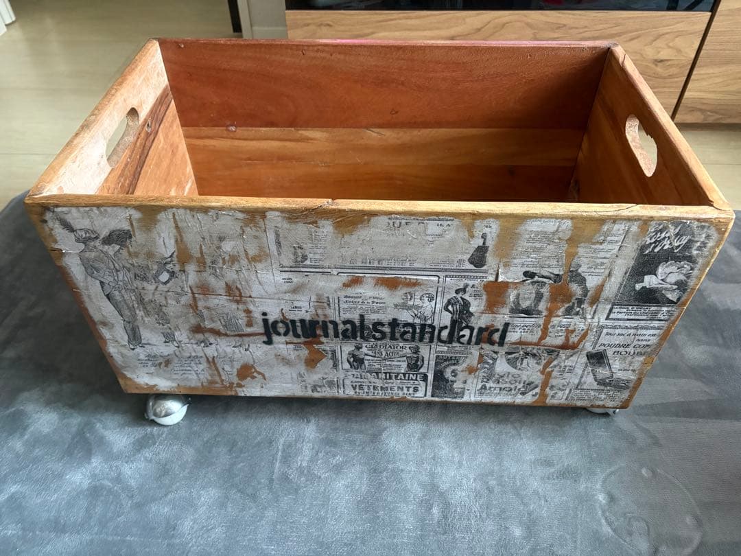 ジャーナルスタンダード ファニチャー ドリュー トイボックス 木箱