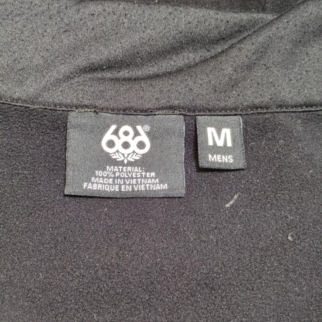 686×OP スノーボードウェア 上下セット メンズM スノボウェア