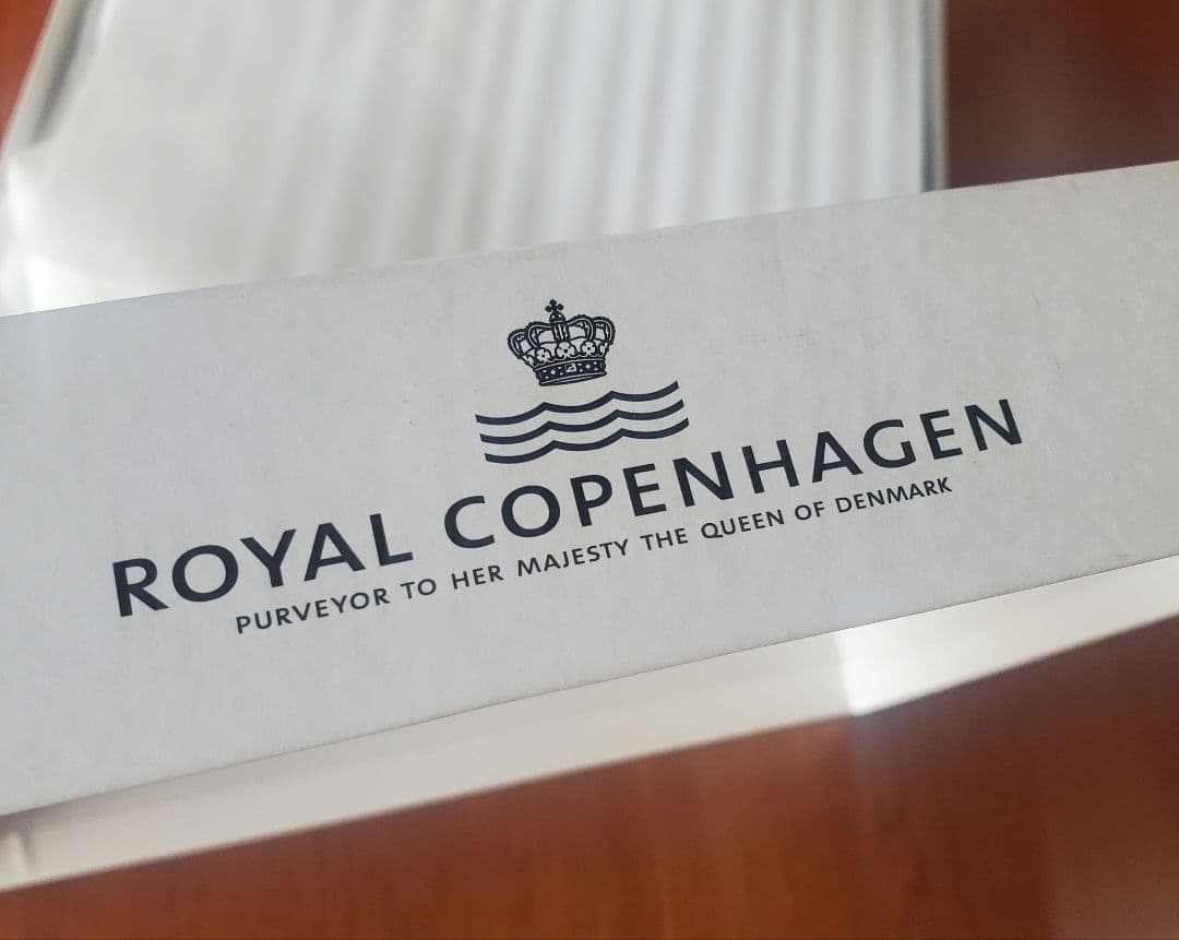 ◆限定品です！◆　ロイヤルコペンハーゲン　ブルーミスト 直径約27cm　2枚組