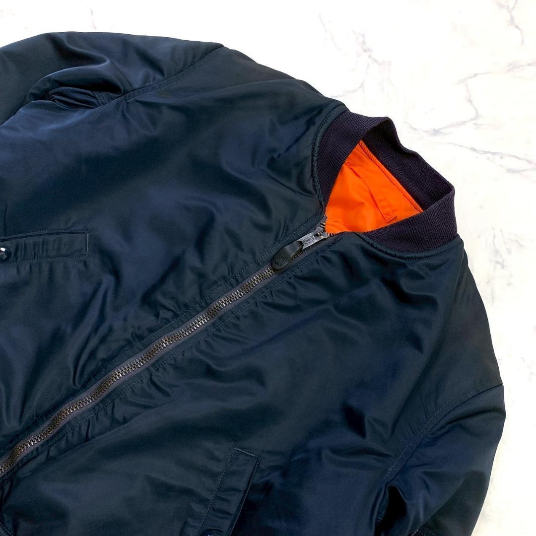 USA製 1968年復刻 アルファ MA-1 68モデル ネイビー M　D398