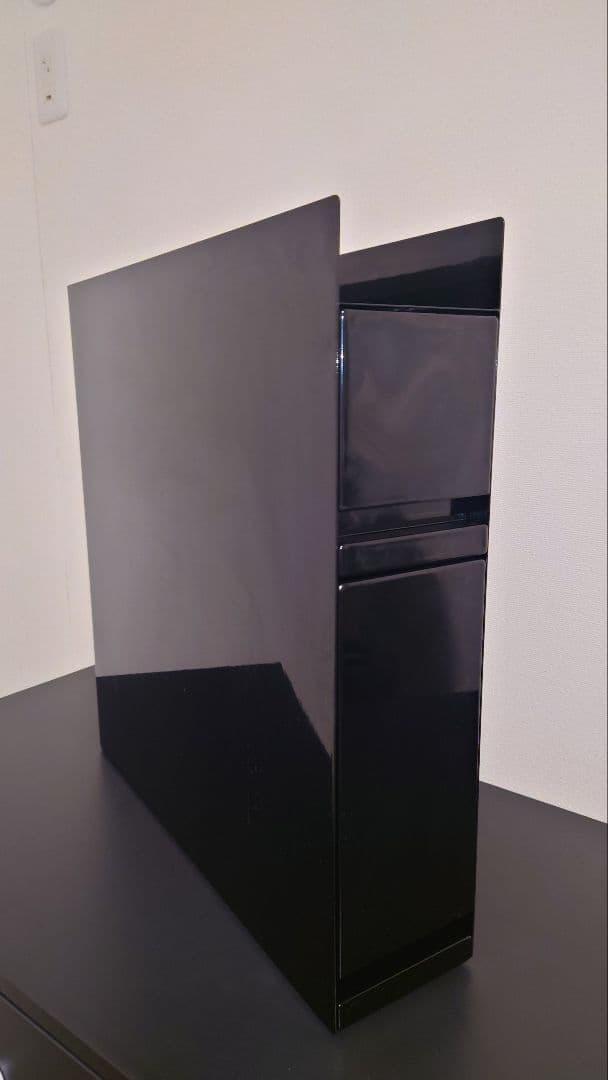 山崎実業 tower 隠せる調味料ラック タワー ２段 ブラック