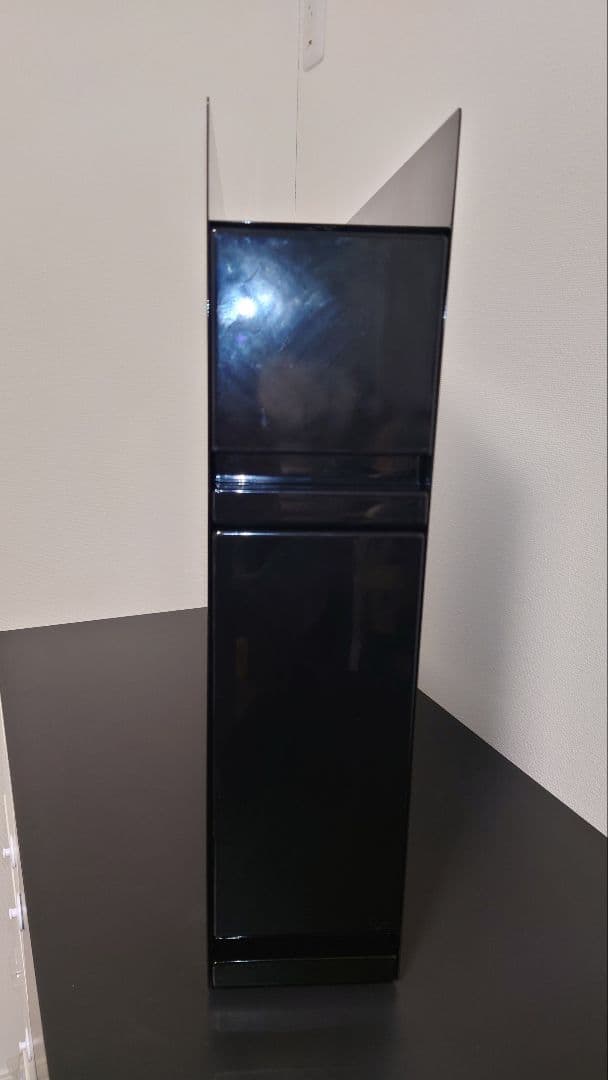 山崎実業 tower 隠せる調味料ラック タワー ２段 ブラック