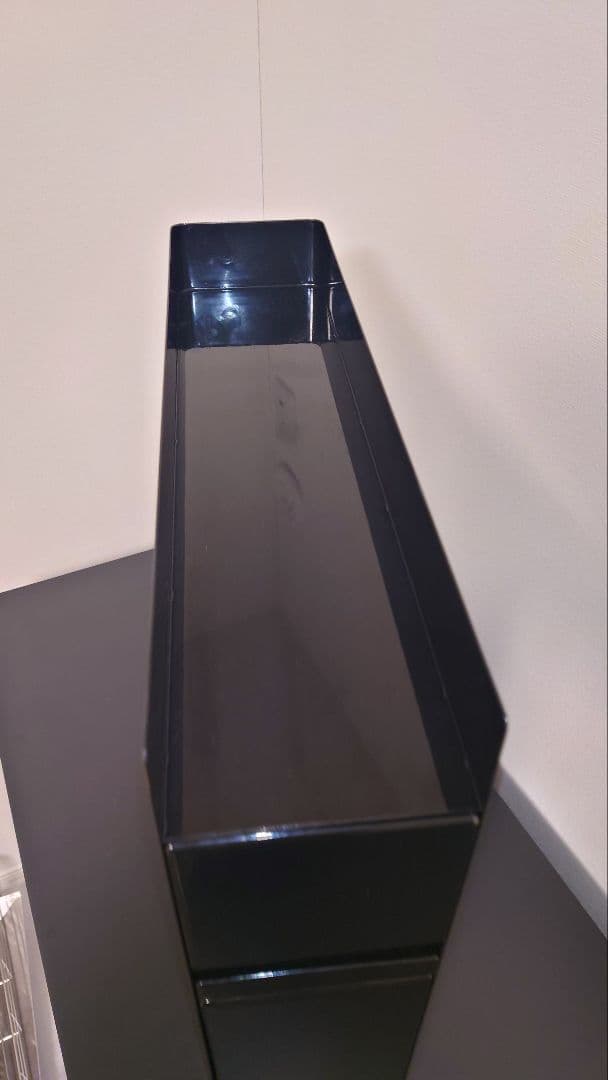 山崎実業 tower 隠せる調味料ラック タワー ２段 ブラック