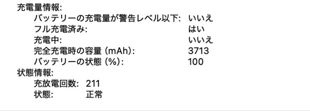 美品　MacBook Air 13 2020 8GB 1TB スペースグレイ