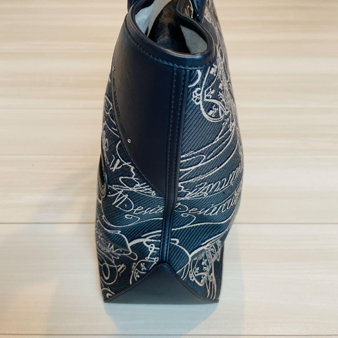 【ベルルッティ】トゥジュール スクリット アラベスク キャンバス