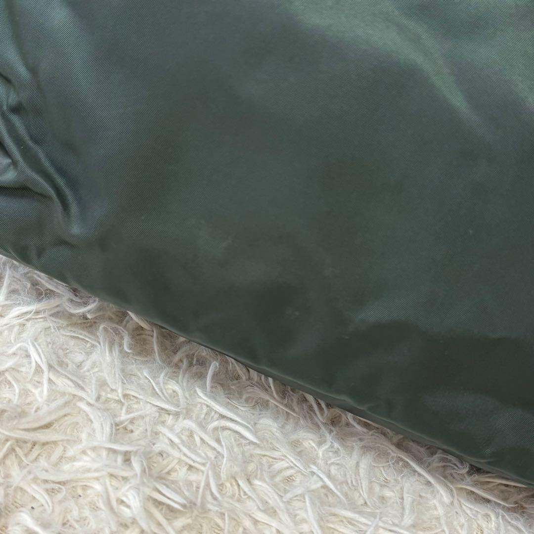 良品✨ フェリージ トートバッグ ナイロン レザー ダークグリーン イタリア製