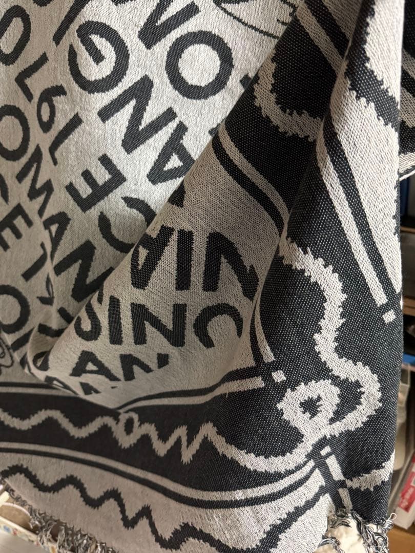 ヴィヴィアンウエストウッド 大判ストール ショール