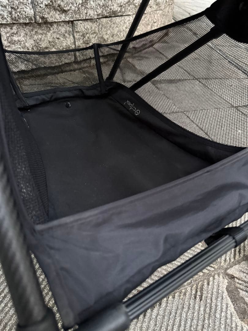 メリオカーボン Cybex Melio Carbon ⚫︎カップホルダー・フック付