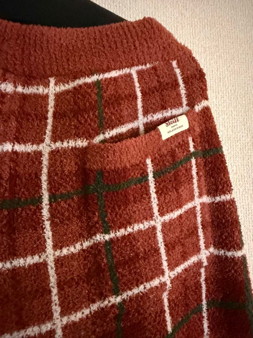 ジェラートピケ　ホリデーマーケット限定　2025 シュタイフ　赤　セットアップ