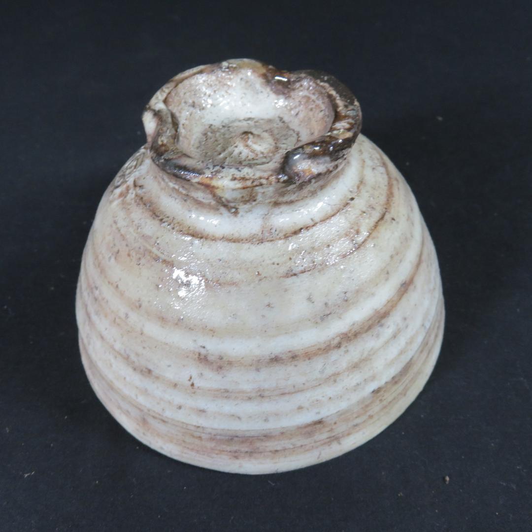 茶碗 萩焼 十三代 新庄寒山 宗家 木箱 共箱 抹茶碗 茶器 茶道具