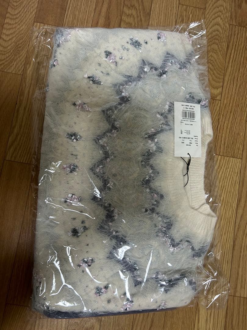 ノエラ　ノルディック柄ニット（ブルー)