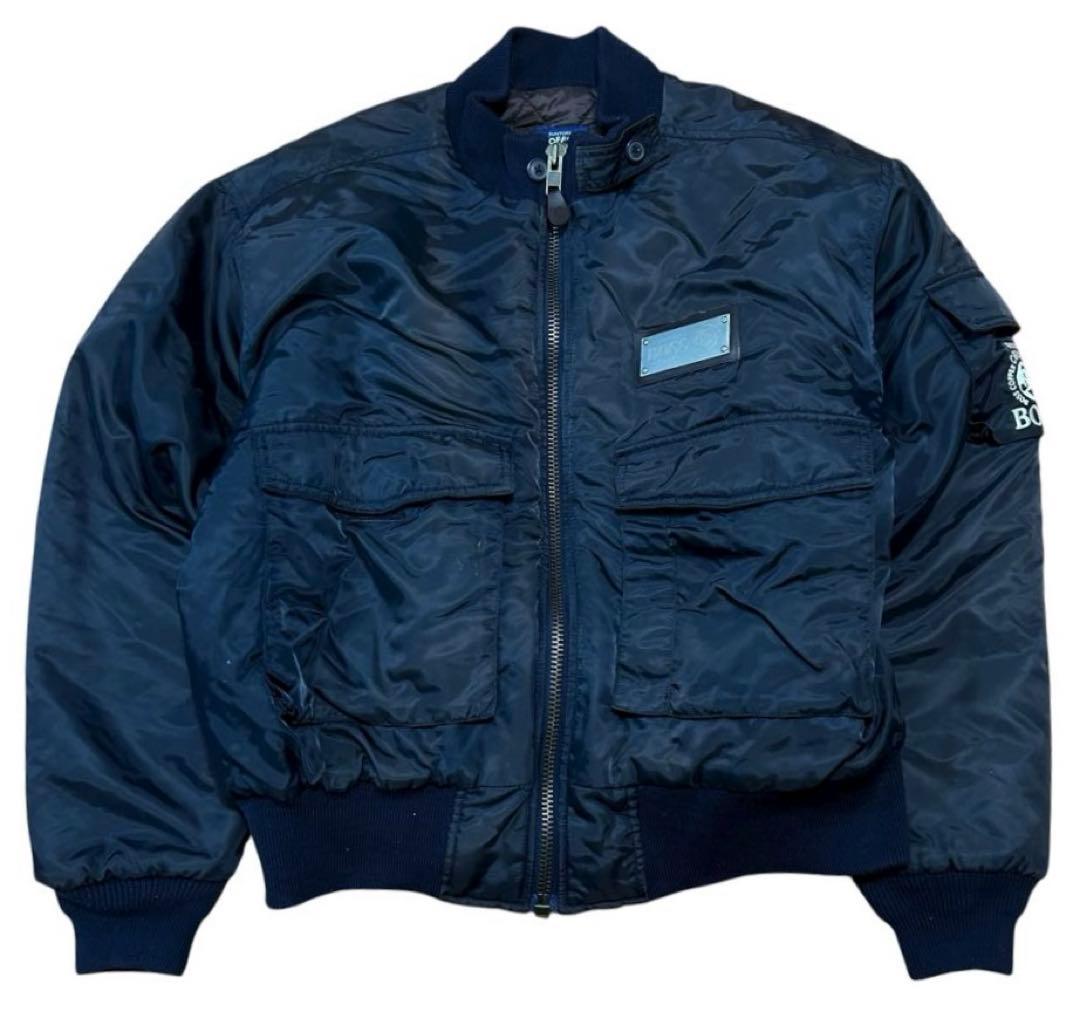 超希少 SUNTORY COFFEE BOSS ジャン刺繍　MA-1 非売品