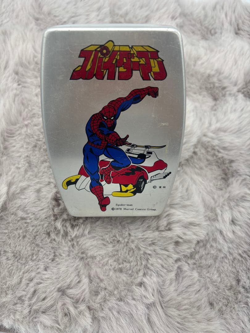 激レア 1978年 スパイダーマン 東映版 昭和レトロ 弁当箱　ヴィンテージ