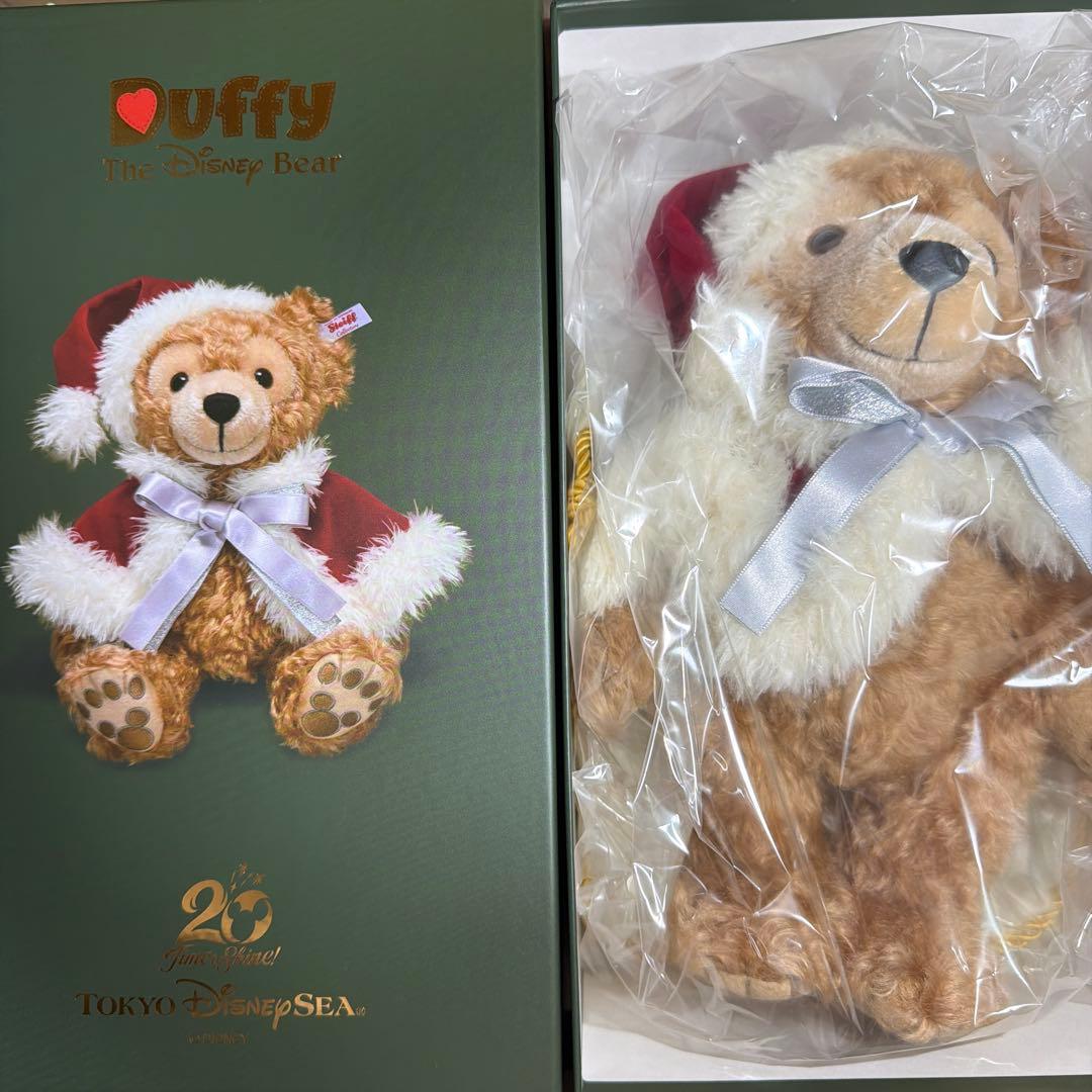 【値下げ中】新品 ダッフィー シュタイフ 20周年クリスマスバージョン 2021