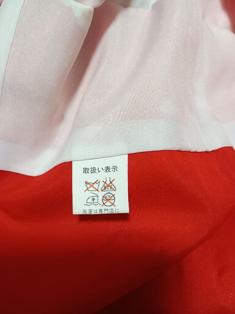 ３歳　着物被布セット　長襦袢、草履、巾着、足袋付き