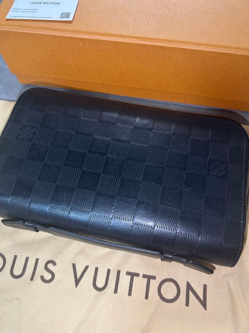 ✨実用美品✨ルイヴィトン❣️ダミエアンフィニ ジッピーXL 財布 大容量