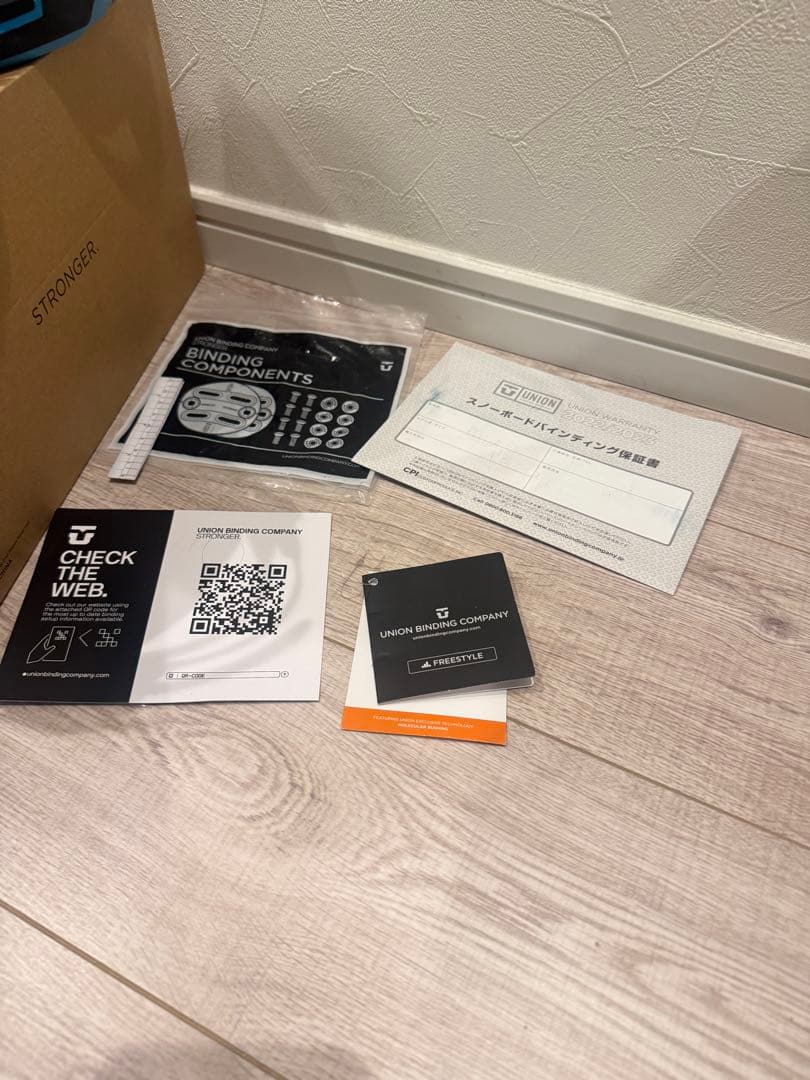 UNION ULTRA ビンディング L AQUA BLUE