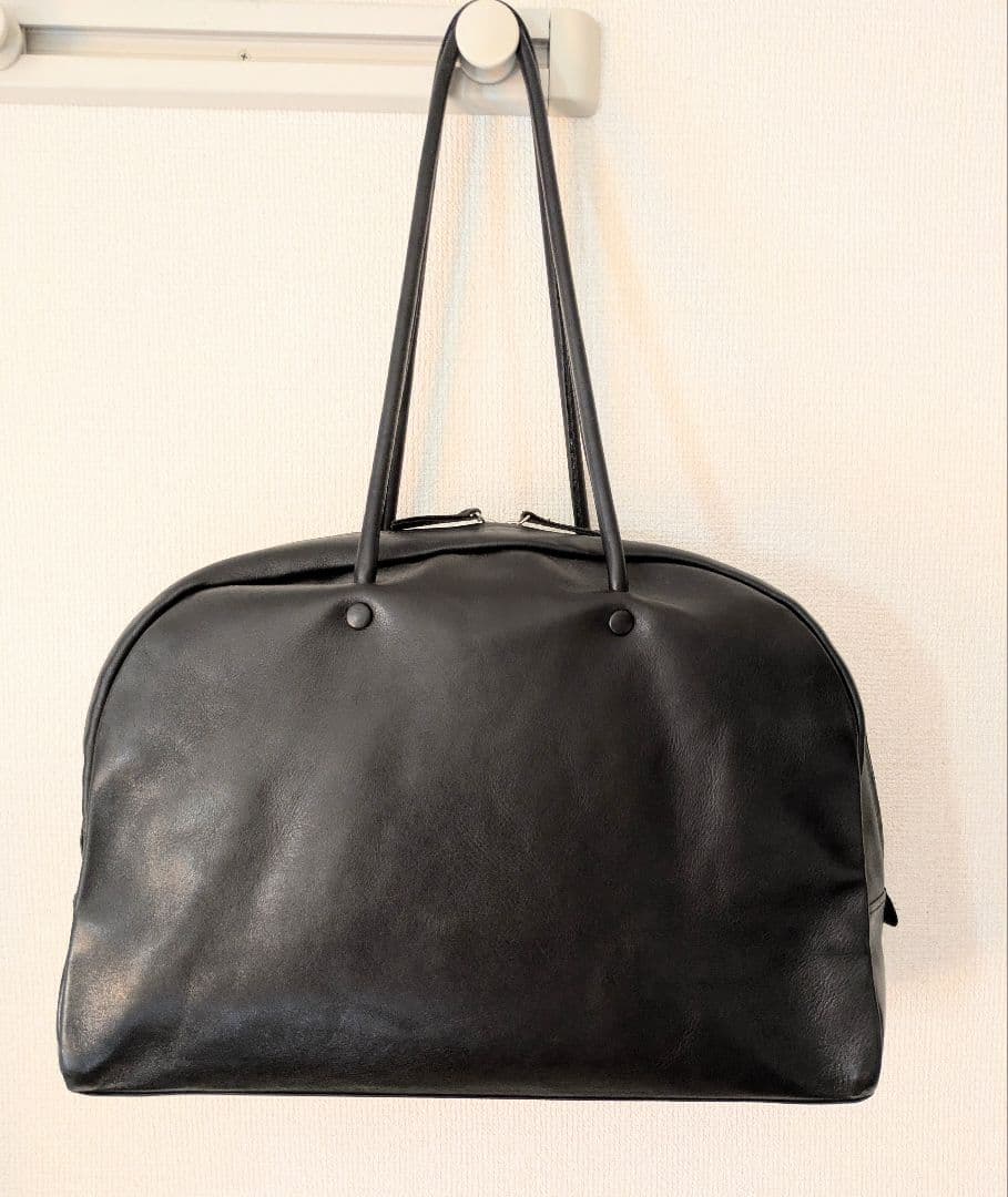 中川政七商店　牛革ボストンバッグ　大