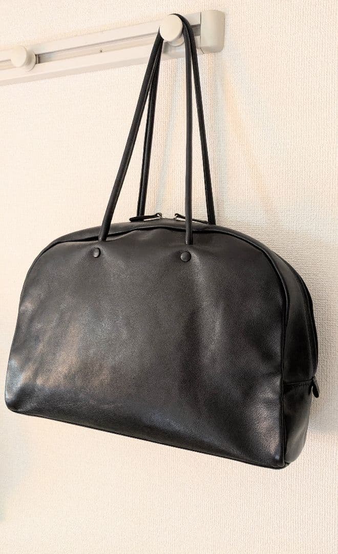 中川政七商店　牛革ボストンバッグ　大