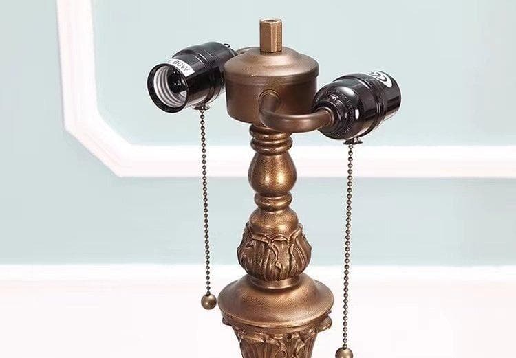 ビンテージ風 ステンドグラス フロアスタンド 高さ160cm