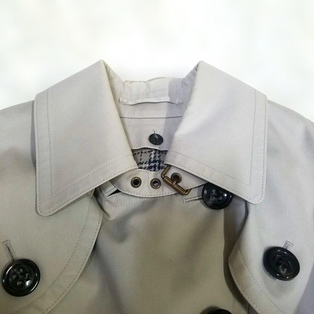 【美品】バーバリーブルーレーベル トレンチコート ライナー ベルト ノバチェック