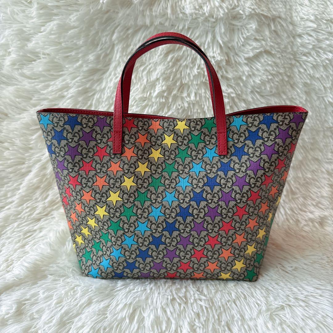 Agape　GUCCI グッチ　チルドレン　レインボースター　gg