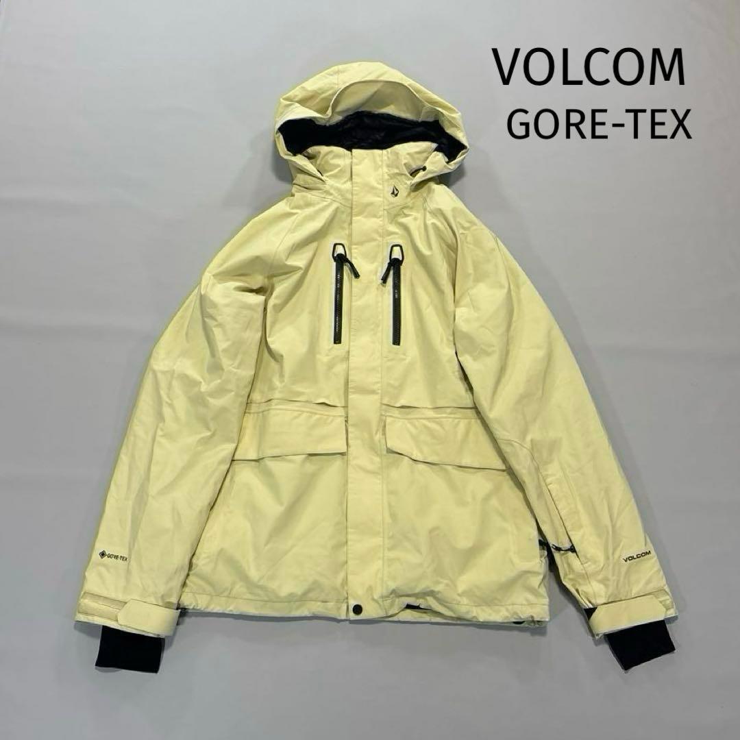 ボルコム　ゴアテックス　スノボジャケット　ベージュ系　日本サイズLL以上