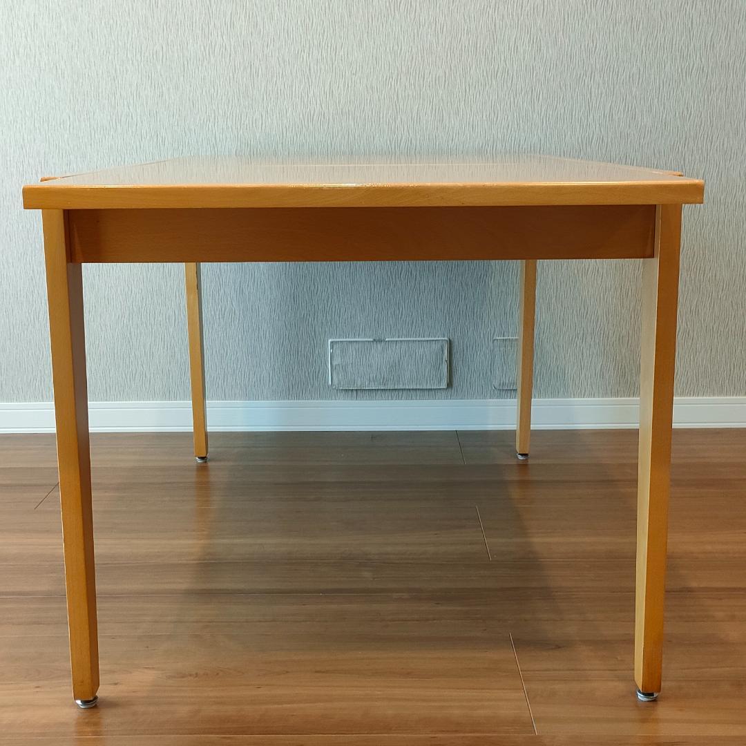 希少　天板回転式　ダイニングテーブル　エクステンションテーブル　ナチュラル