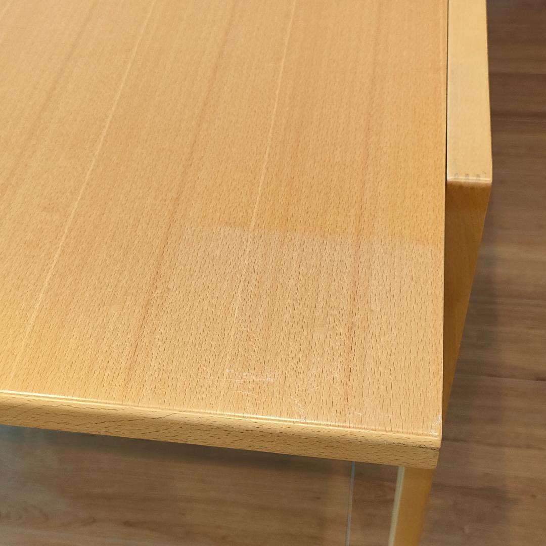 希少　天板回転式　ダイニングテーブル　エクステンションテーブル　ナチュラル