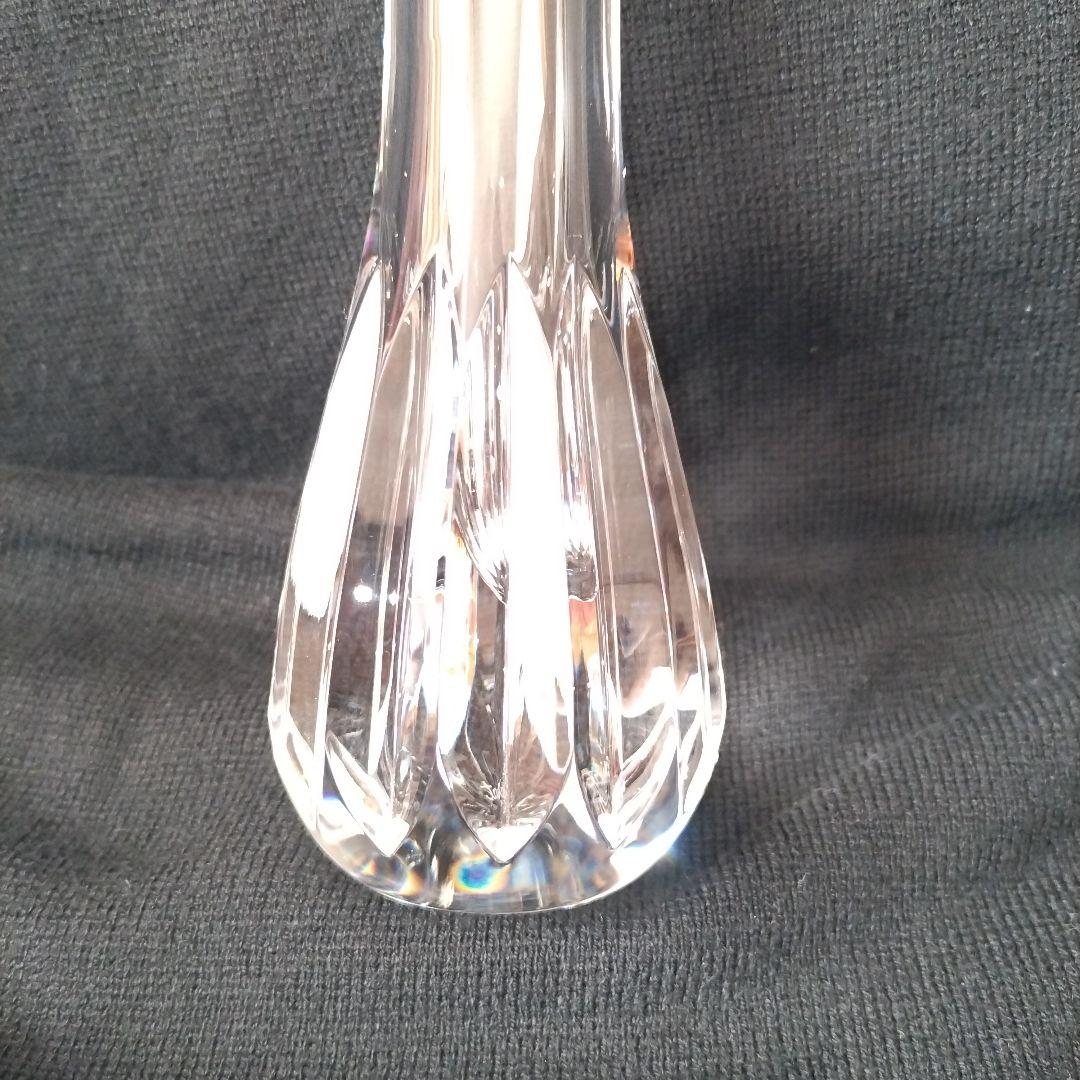 バカラ アニック フラワーベース ヴェース 一輪挿し クリスタル 18cm