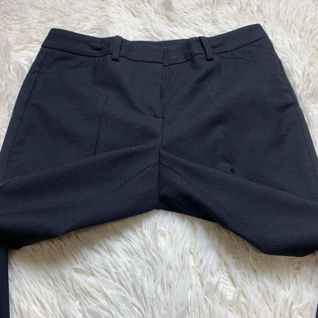 セオリーリュクス パンツスーツ ビジネススーツ Mサイズ 38 黒