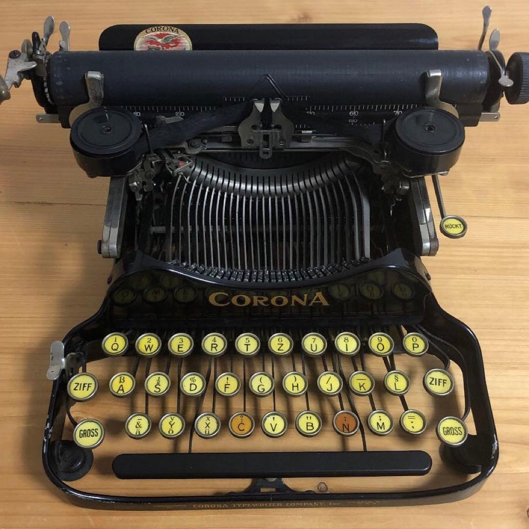 CORONA タイプライター　アンティーク