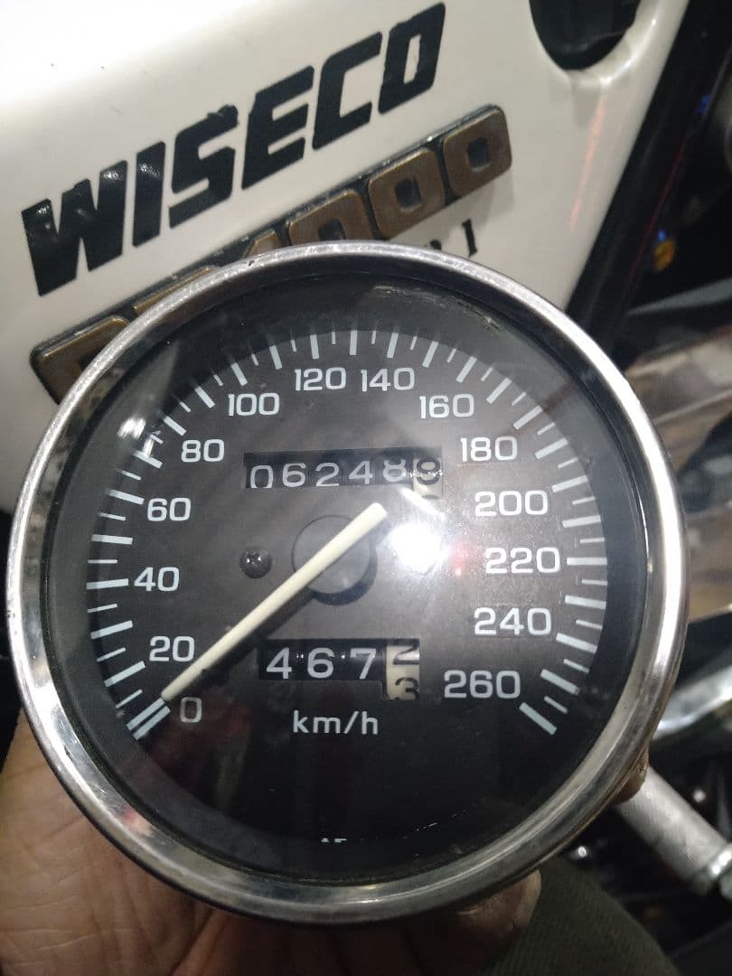 CB1000SF レア物フルスケールメーター　実走距離